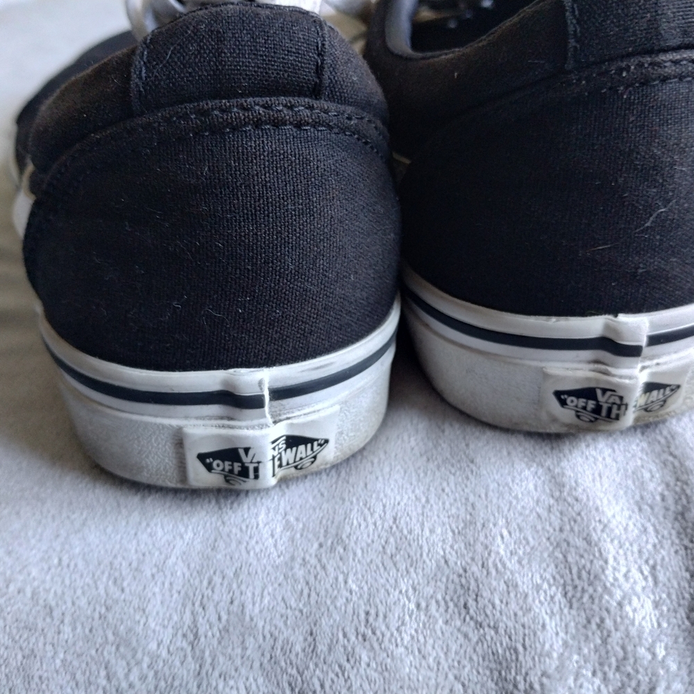 Vans black and white old skool classic skate shoes sneakers Women's US 10 EU 41 - Picture 5 of 6